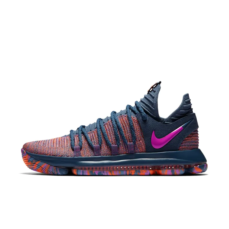 Nike KD 10 All-Star (2018) Ocean Fog/Fuchsia Blast-Hyper Crimson (897817-400)