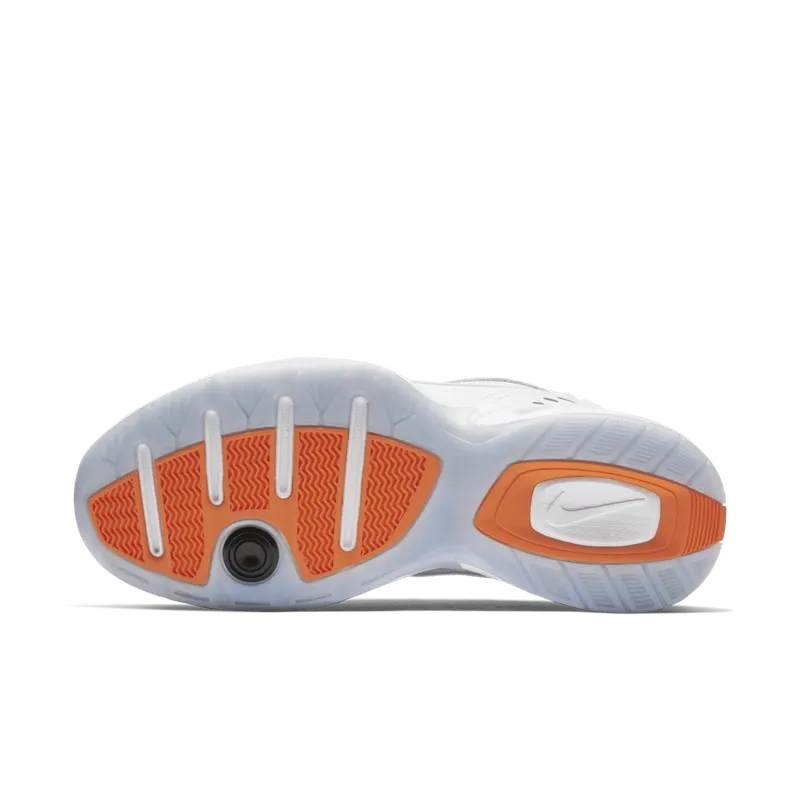 Nike Air Monarch IV Snow Day White/Total Orange-Metallic Silver (AV6676-100)