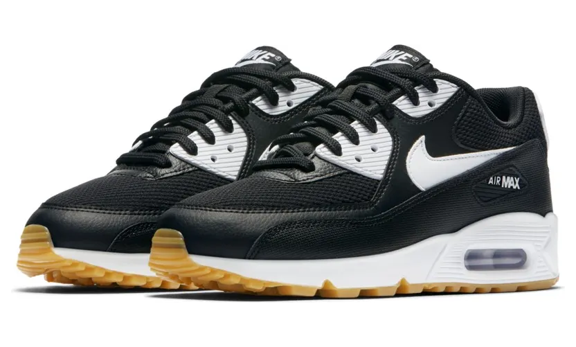 Nike Air Max 90 Black White Gum (W)
