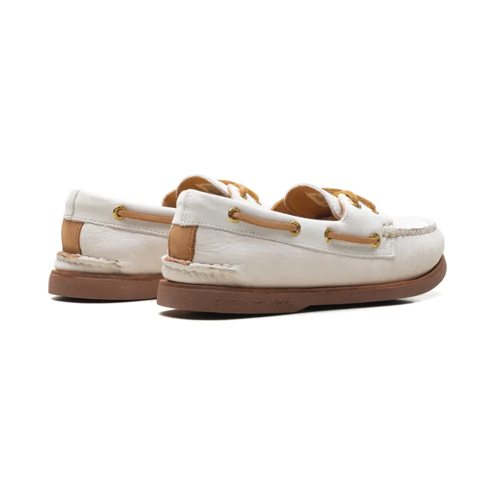 Sperry Gold Cup Authentic Original 2-Eye Freeport “WHITE” (STS22140)