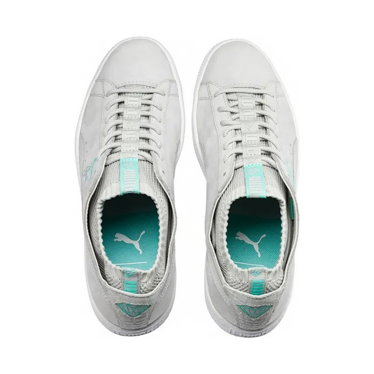 Puma Clyde Sock Lo Diamond Supply Co Grey