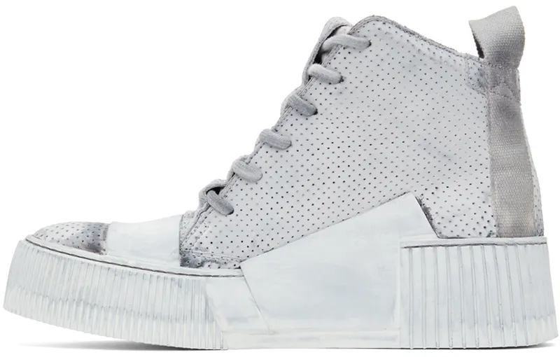 Boris Bidjan Saberi SSENSE Exclusive Grey Bamba 1.1 Sneakers (SSNSx14)