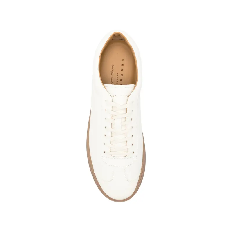 Henderson Baracco Grained Leather “White” (STAR.C.50 BIANC)
