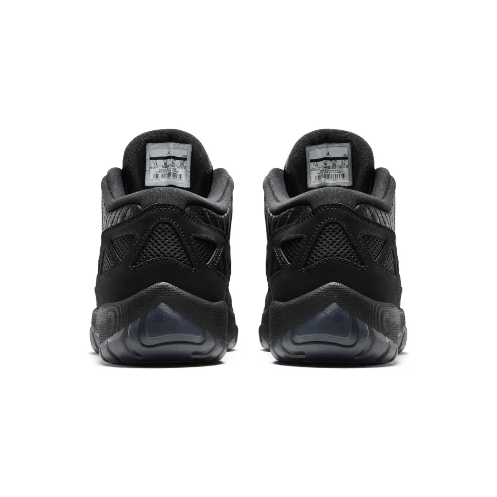 Jordan 11 Retro Low IE Referee (2015) Black/True Red (306008-003)