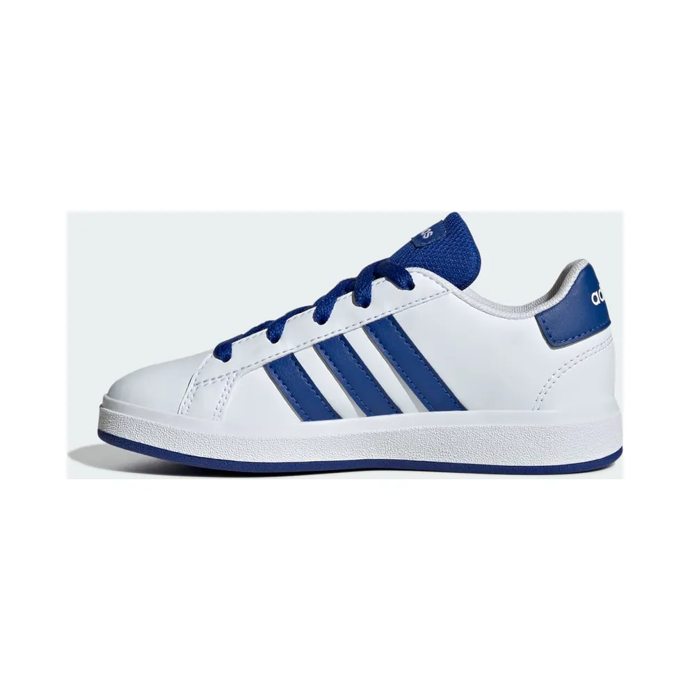 Adidas Grand Court Lifestyle Tennis Lace-Up Cloud White / Royal Blue / Core Black (JQ8008)