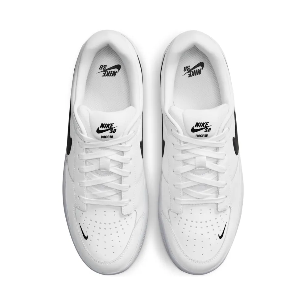 Nike SB Force 58 Premium Skate Shoe White (DH7505-101)