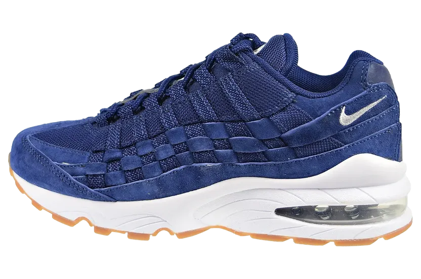 Nike Air Max 95 Woven GS “Blue Void/Wolf Grey” (BV1293-400)