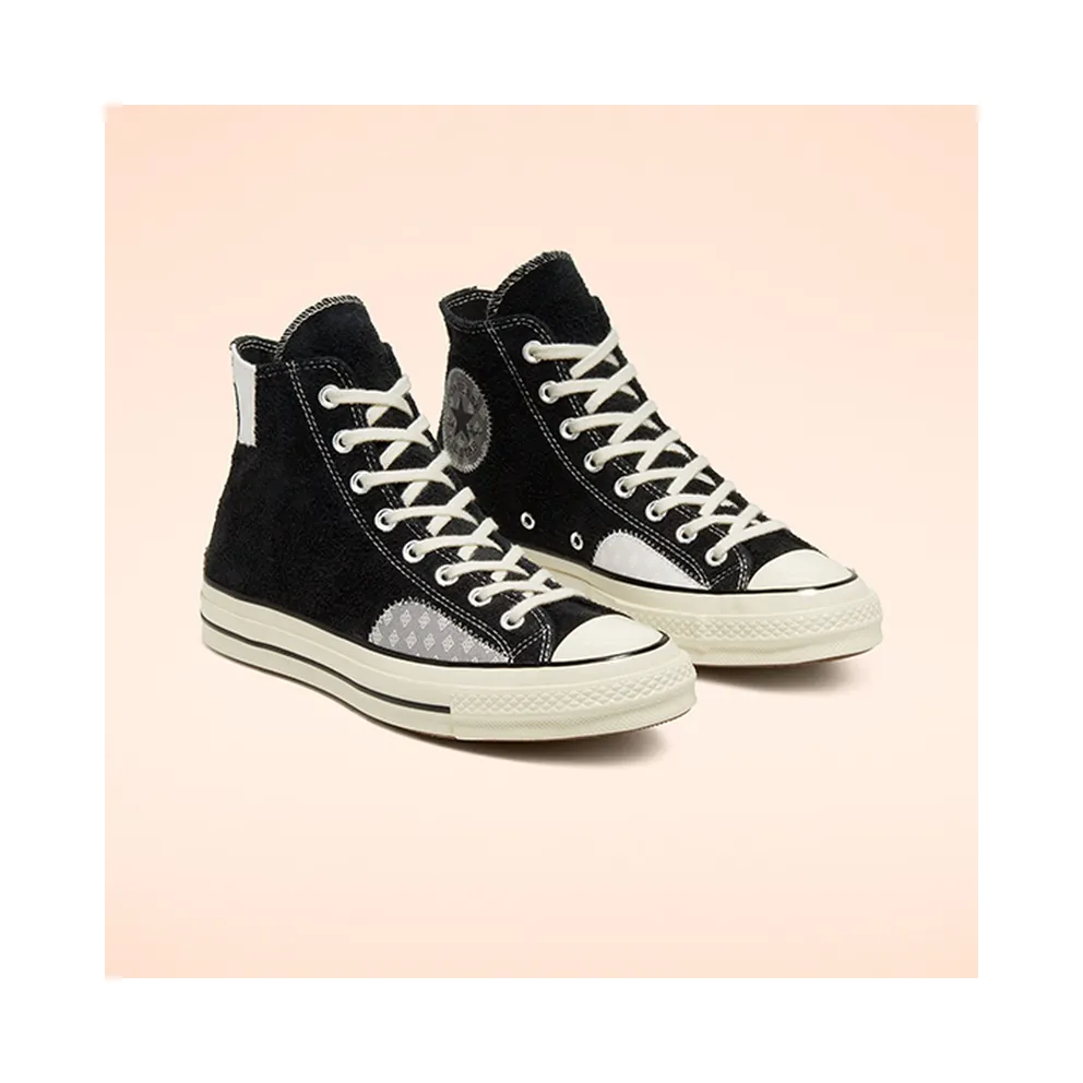 Converse Chuck 70 Hi Twisted Prep Black Mouse Black/Mouse/Egret (166855C)
