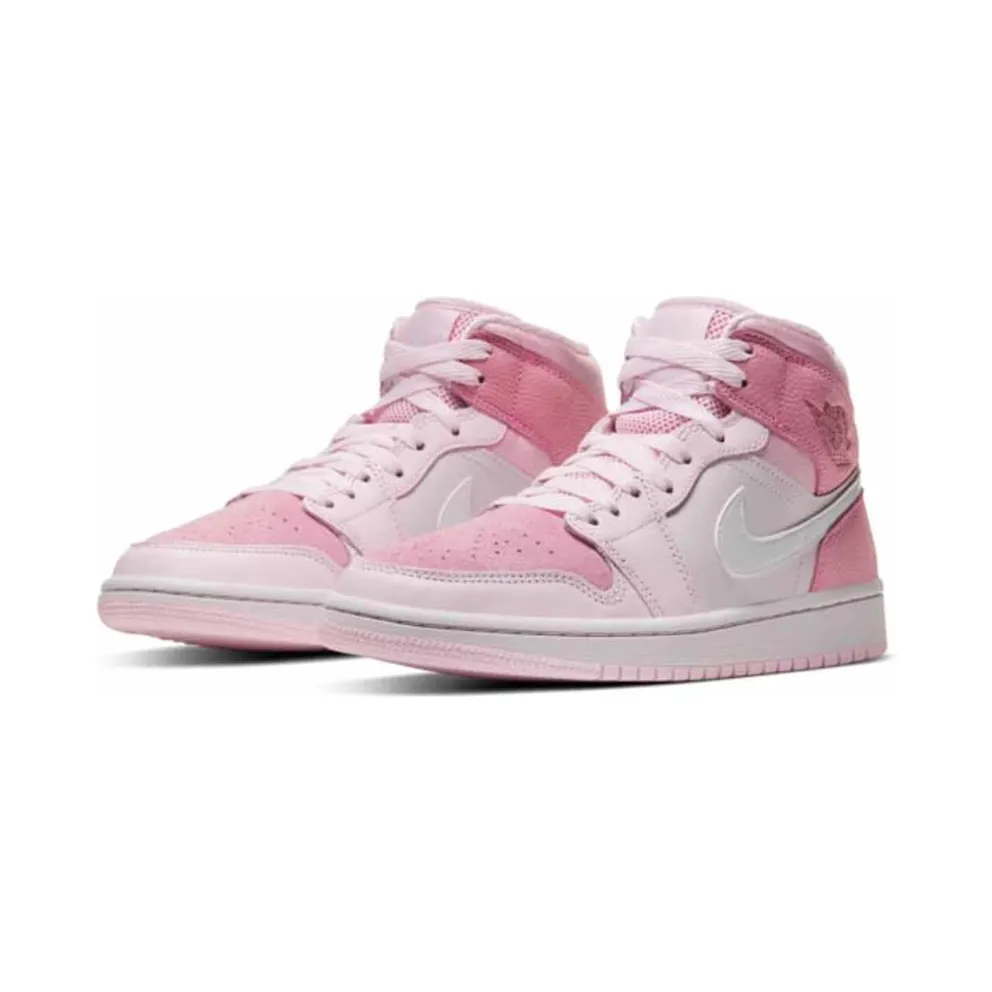Air Jordan Womens Nike AJ I 1 Mid ‘Digital Pink’ (2020) (CW5379-600)