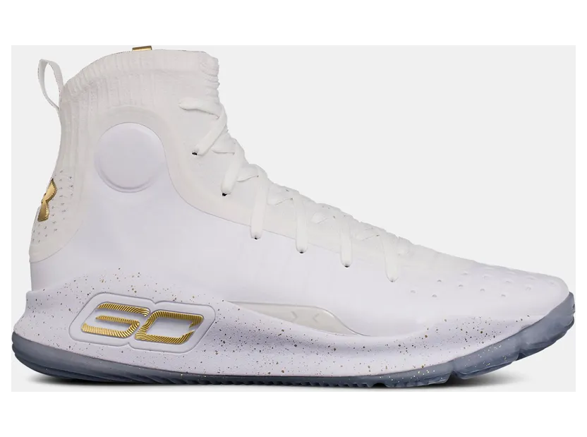 Under Armour Curry 4 White Gold