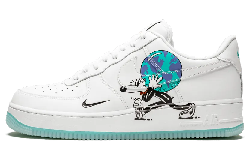 Nike Air Force 1 Flyleather QS Steve Harrington Earth Day (CI5545-100)