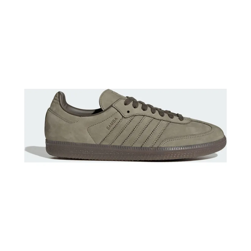 Adidas SAMBA OG Schuhe Clay / Shadow Olive / Gum (IH4389)