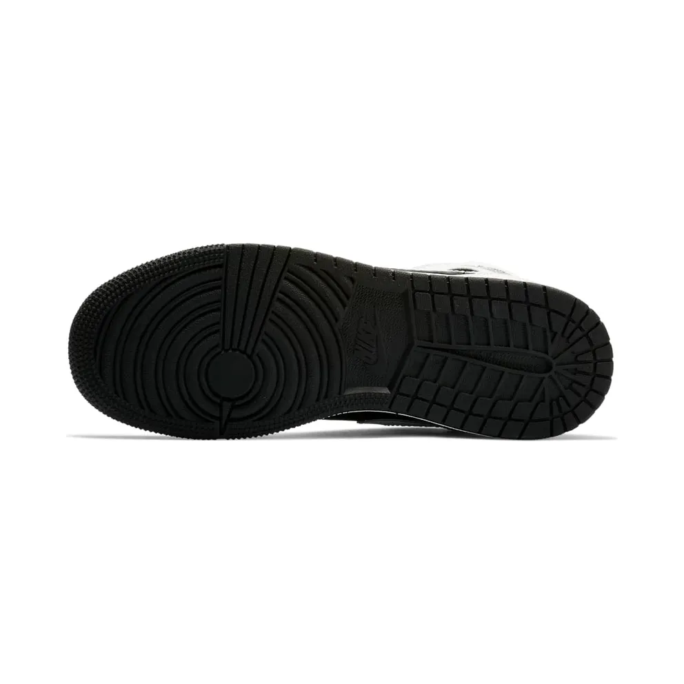 Jordan 1 Mid White Black (GS) White/Black-White (554725-113)
