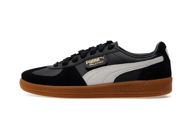 PALERMO LEATHER “PUMA BLACK / FEATHER GRAY / GUM” (39646403)