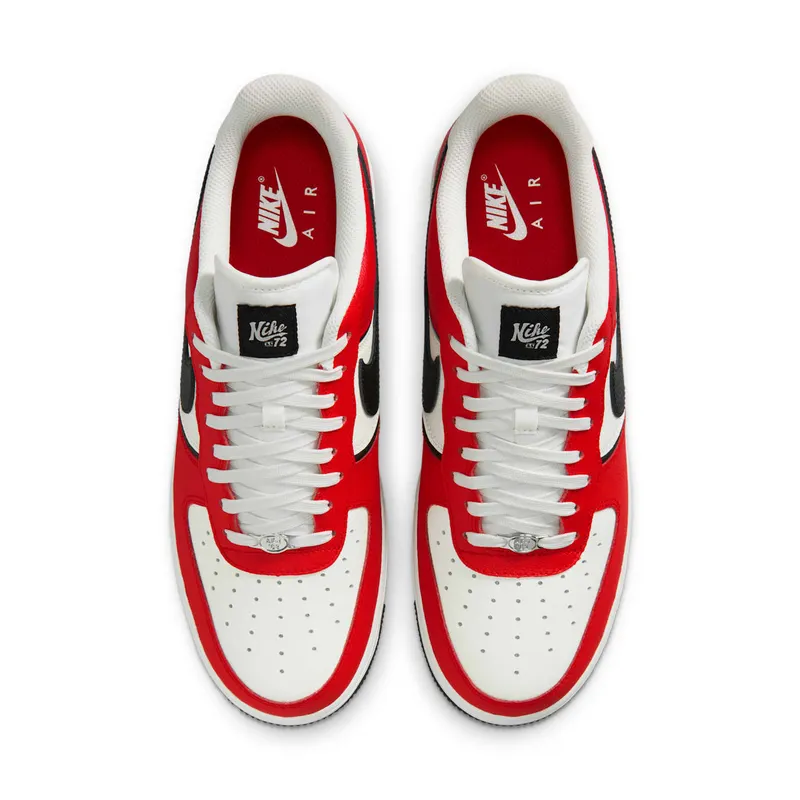 Nike Air Force 1 Low – “University Red / Sail / Metallic Silver / Black” (IM5752-600)