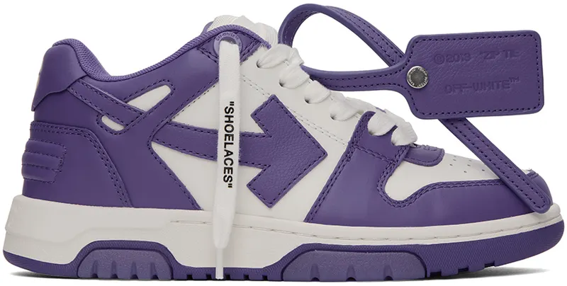 Off-White Out Of Office “White/Purple” (OWIA259F22LEA0010137)