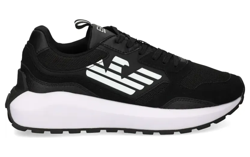Ea7 Emporio Armani Sneakers mit Logo – Schwarz (7X000657AF23110)