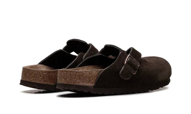 Birkenstock Boston Soft Footbed (Narrow) “Mocha” (660463)