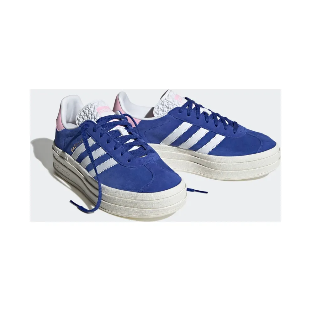Adidas Gazelle Bold True Pink / Semi Lucid Blue / Core White (HQ6894)