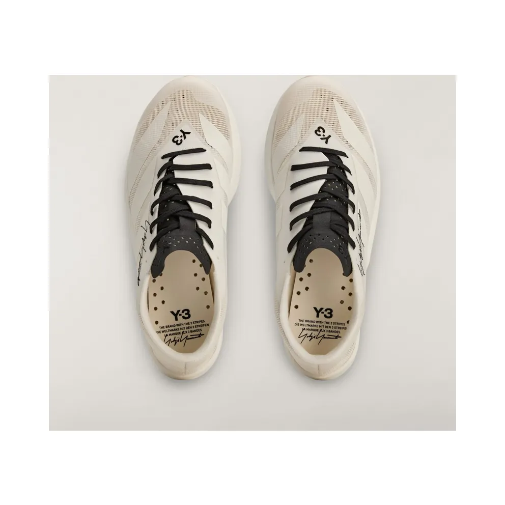 Adidas Y-3 Adizero RC6 Off White / Off White / Black (KK3655)