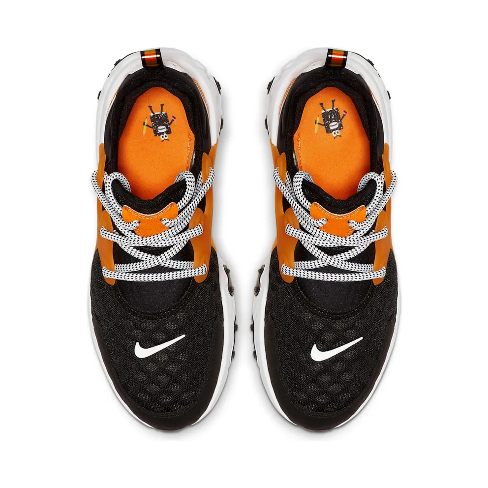 Nike React Presto’Black Ceramic’ GS Black/White/White/Bright Ceramic (CK2403-001)