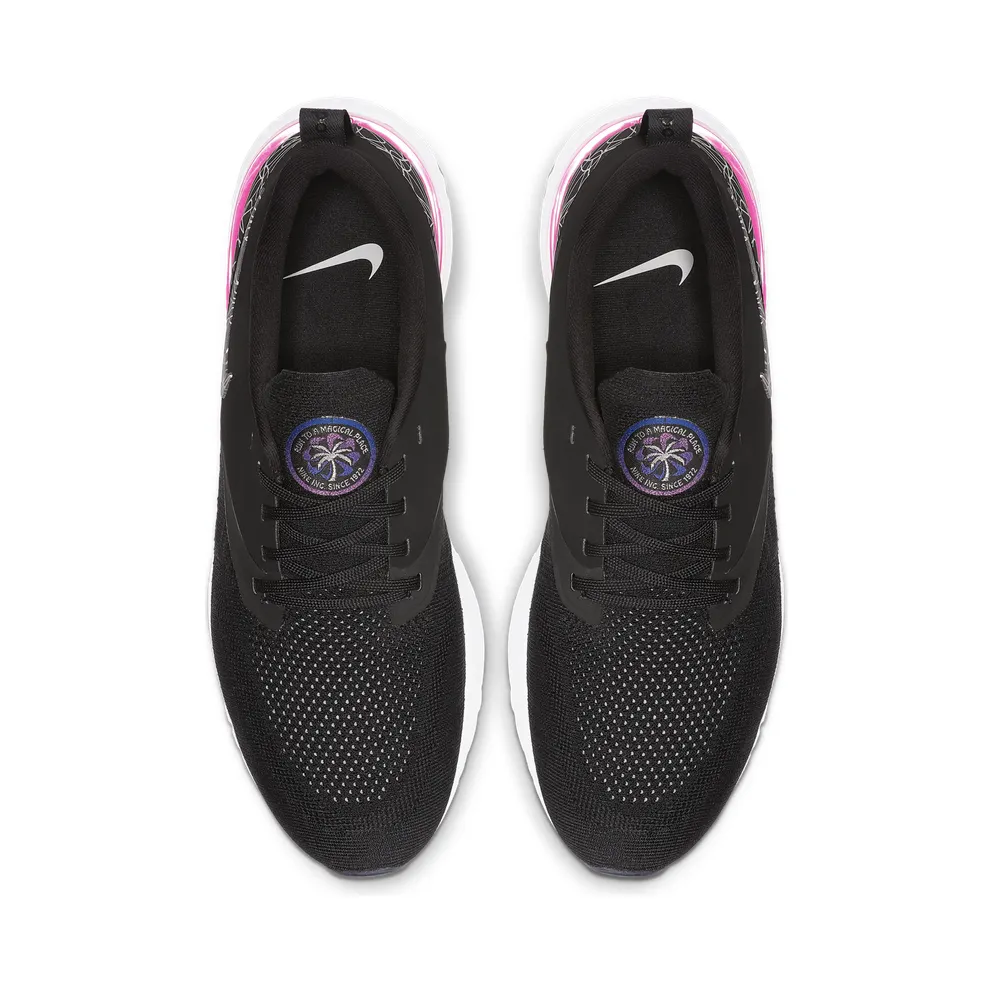 Nike Odyssey React Flyknit 2 Black Black Reflect Silver Black (AT9975-002)