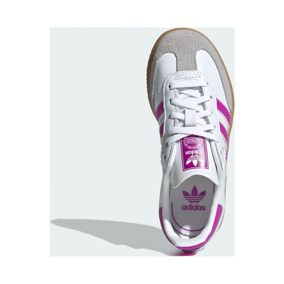 adidas Samba OG Cloud White Purple Burst Gum (IE8848)