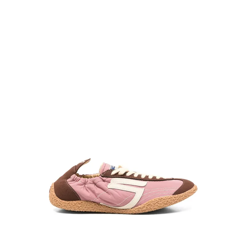Puraai Logo-patch Panelled “Pink/Brown” (PU901C-002)