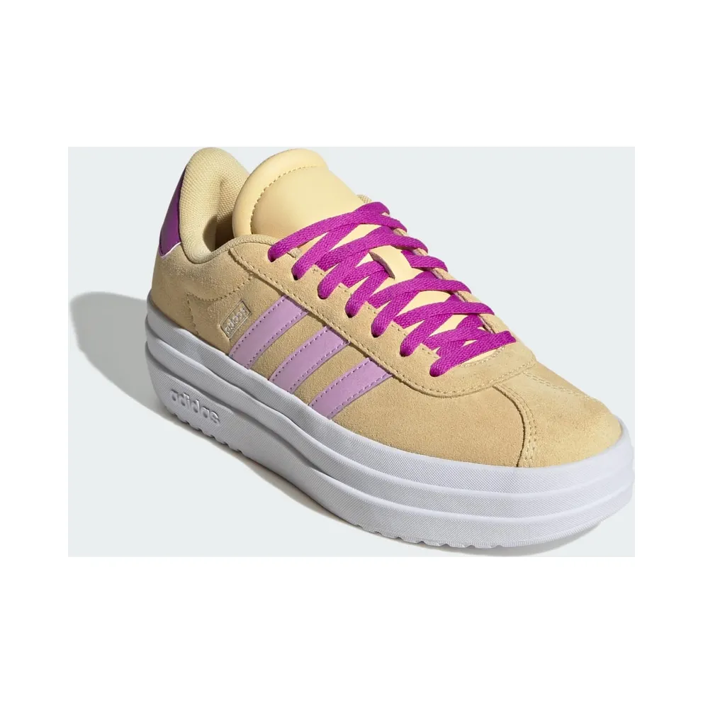 Adidas VL Court Bold Lifestyle Kids Orange Tint / Bliss Lilac / Flash Pink (JI1019)