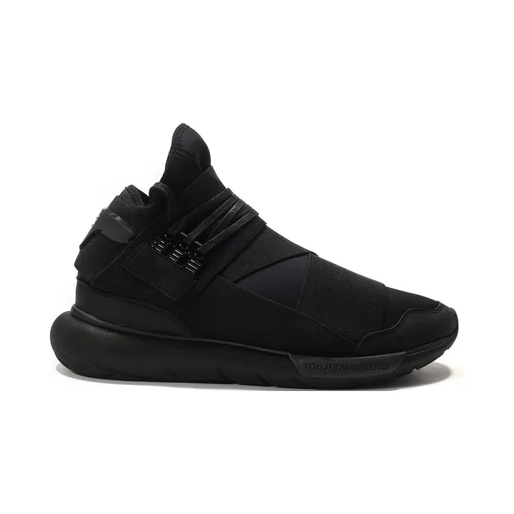 Y3 Qasa High Triple Black