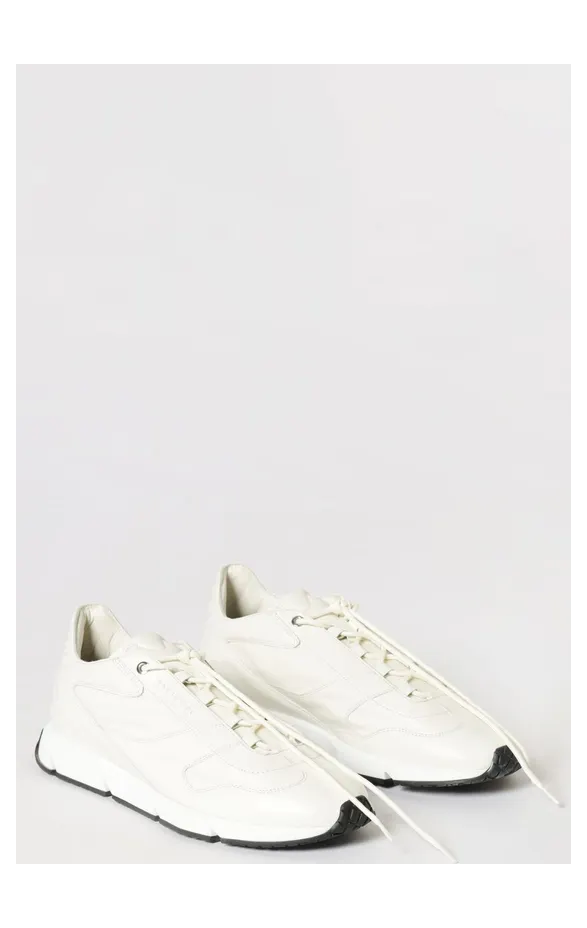 Cesare Paciotti Leather Sneakers Ivory (MU69804009)