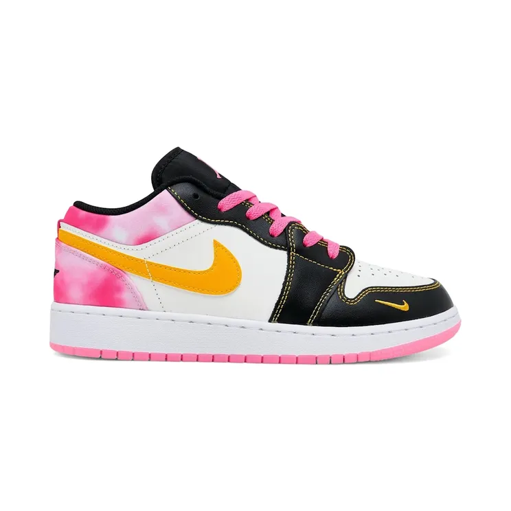 Jordan 1 Low SE Black Gold Hyper Pink (IV2445-010)