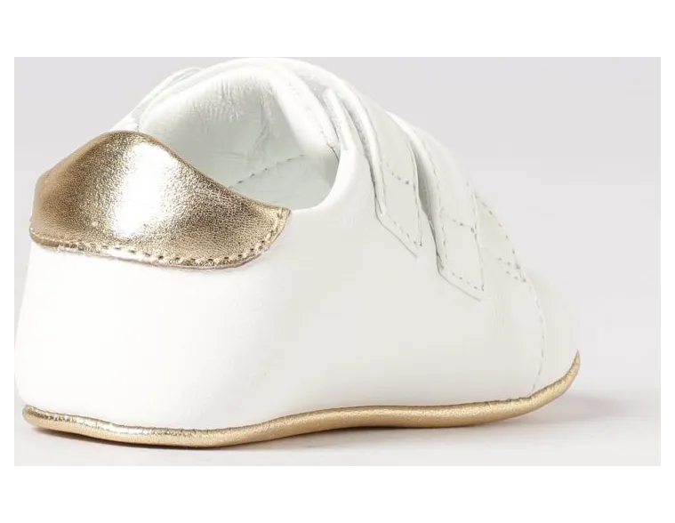 Elisabetta Franchi Leather Sneakers Ivory (F0A9E04631731B093) (2)