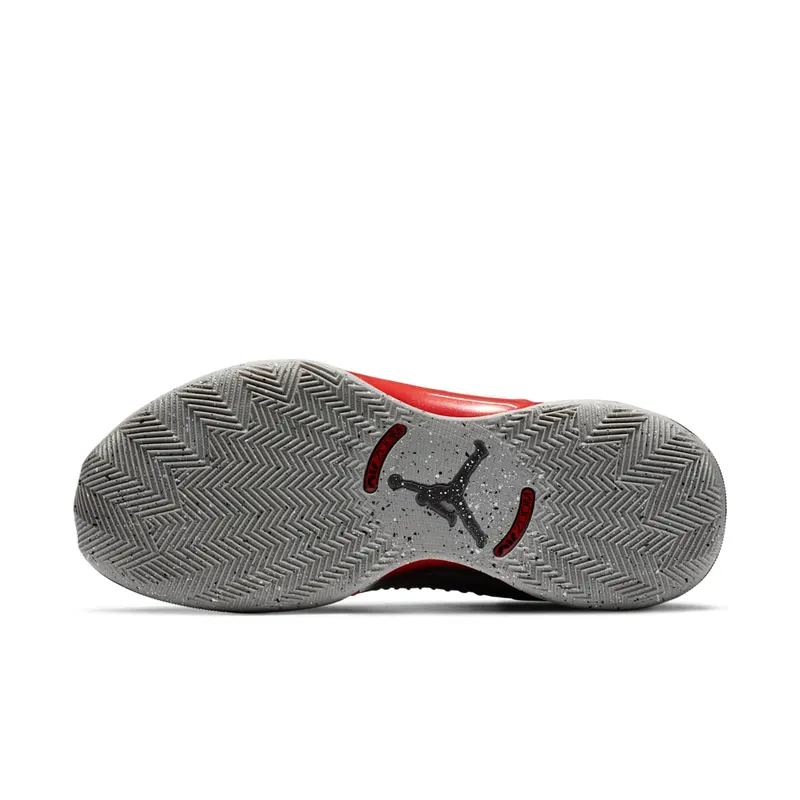 Jordan XXXV Warrior Black/University Red-Cement Grey (DA2625-600)