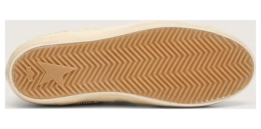 Golden Goose Super-Star Ltd In Pearl Suede With Gold Star And Bead Embroidery (GWF00101.F009411.15647) (5)