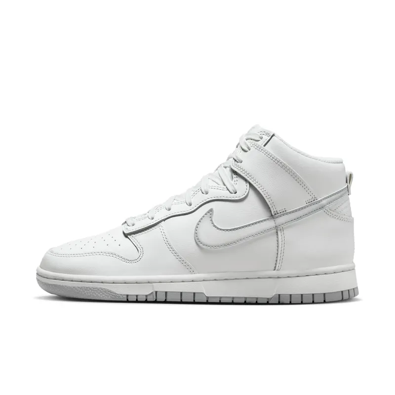 Nike Dunk High Airbrush Swoosh White Wolf Grey (FD6922-100)