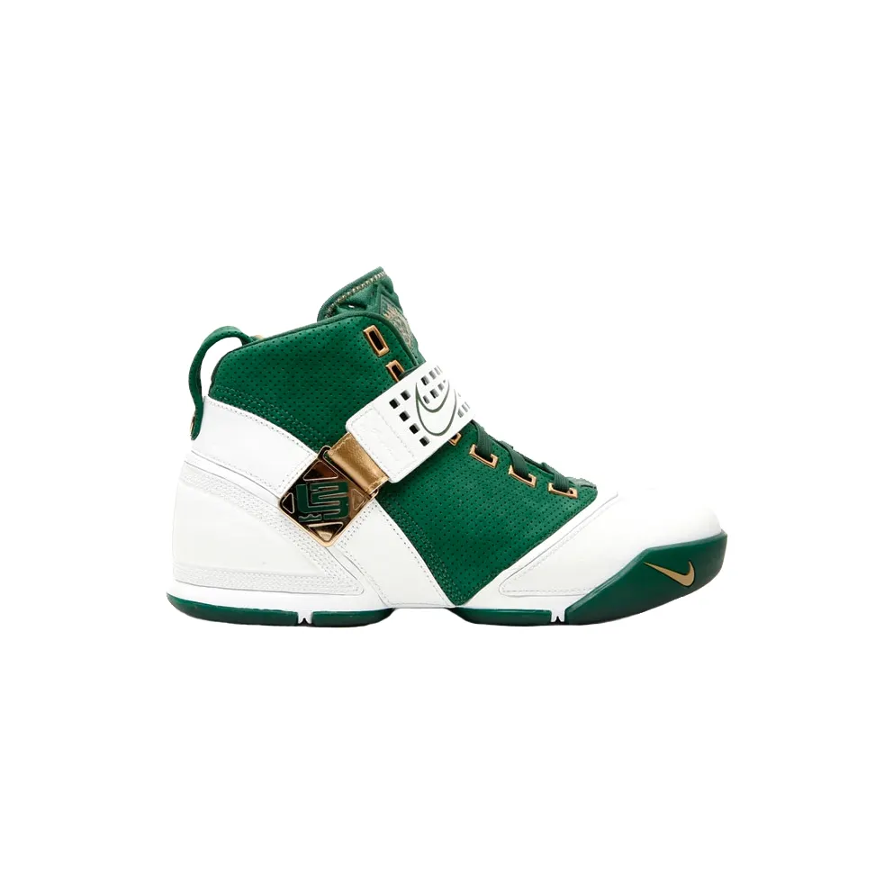 Nike LeBron 5 Gorge Green Metallic Gold (317253-311)
