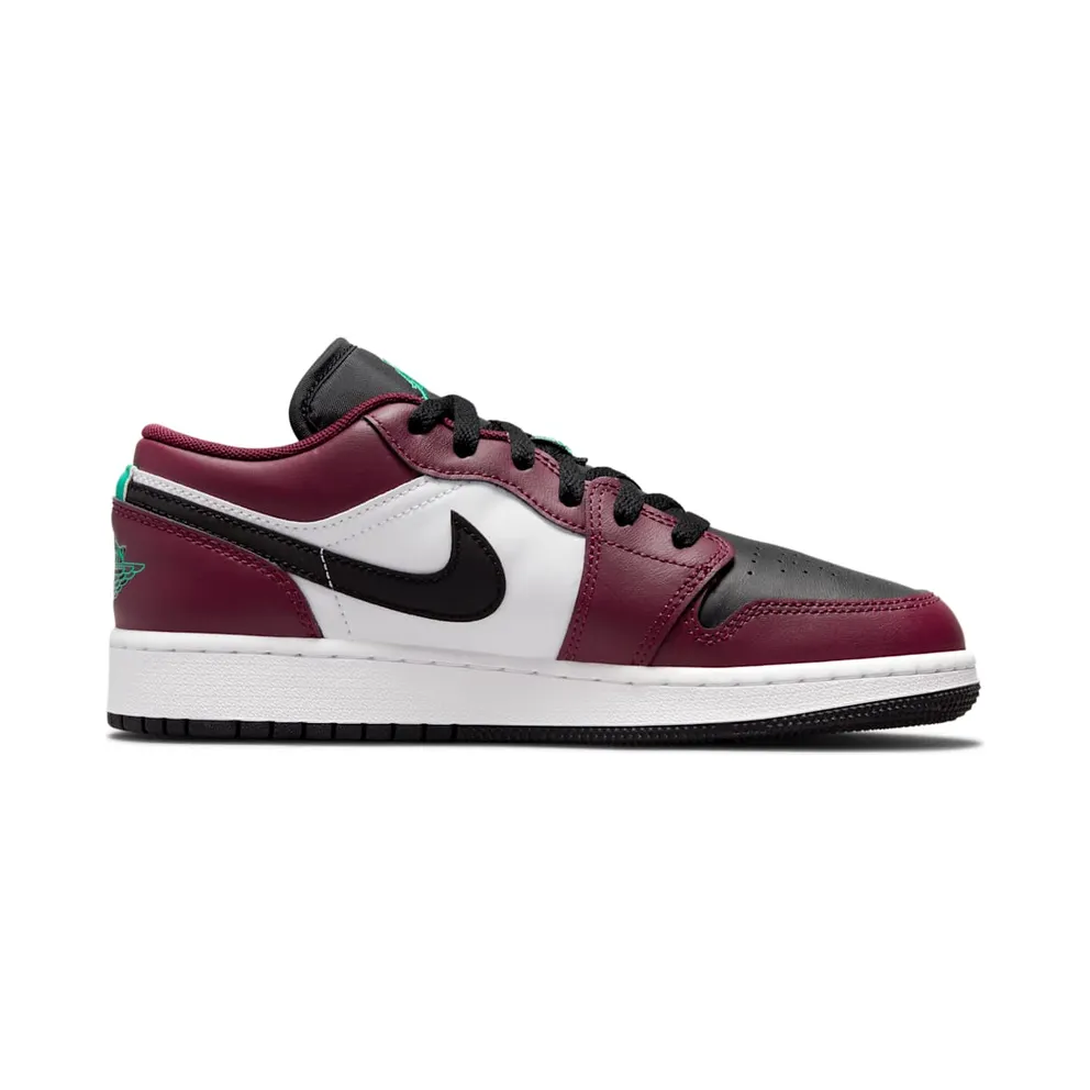 Air Jordan 1 Low SE Dark Beetroot Roma Green (GS) (DM0589-635)