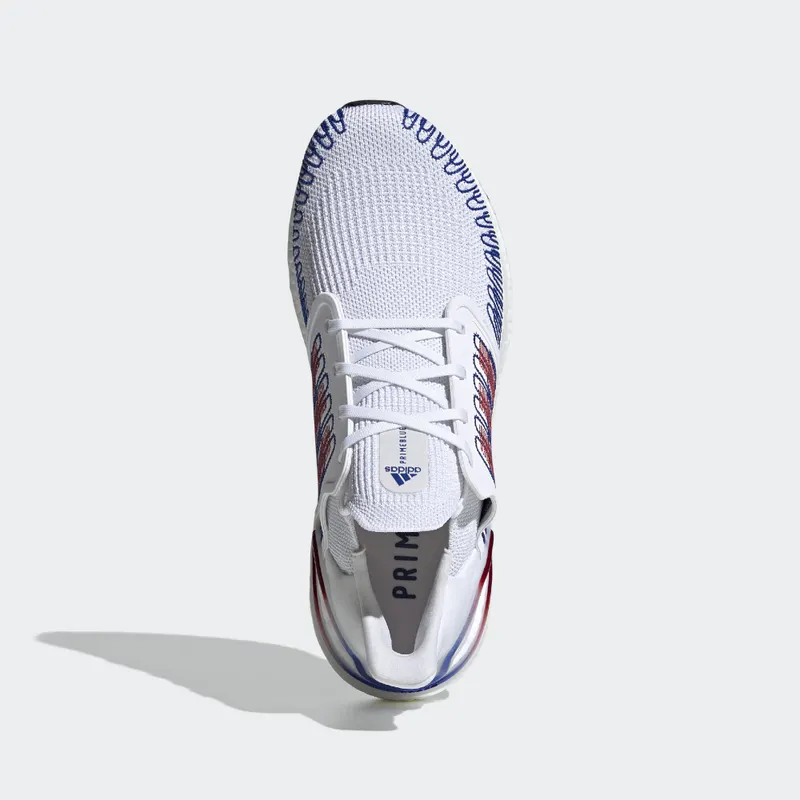 adidas Ultra Boost 20 Scarlet Royal Blue White/Scarlet/Team Royal Blue (EG0712)