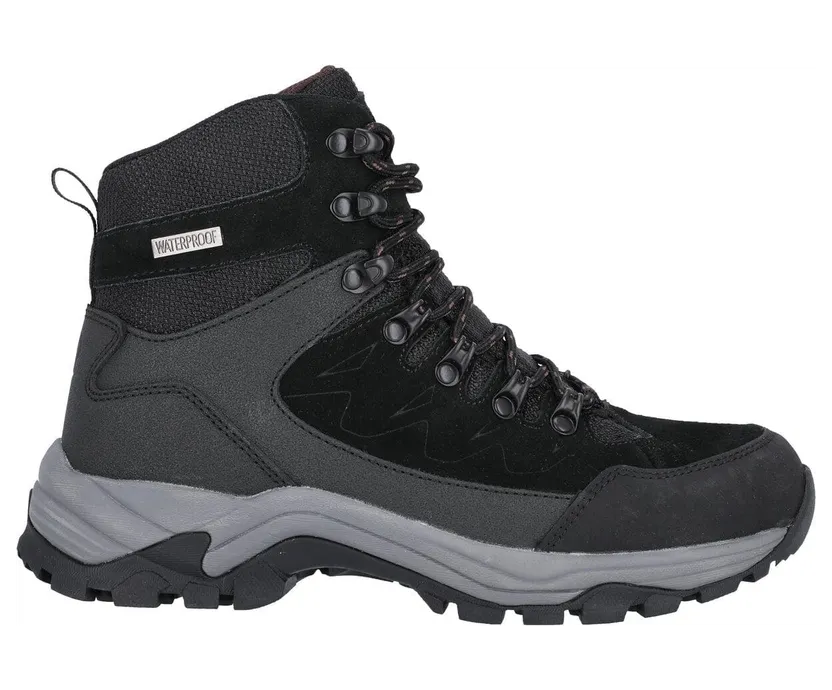 Whistler Detion wasserdichte Leder Wanderschuhe Damen 1001 – black 40 für Damen, schwarz, Größe 40 EU (W204390)