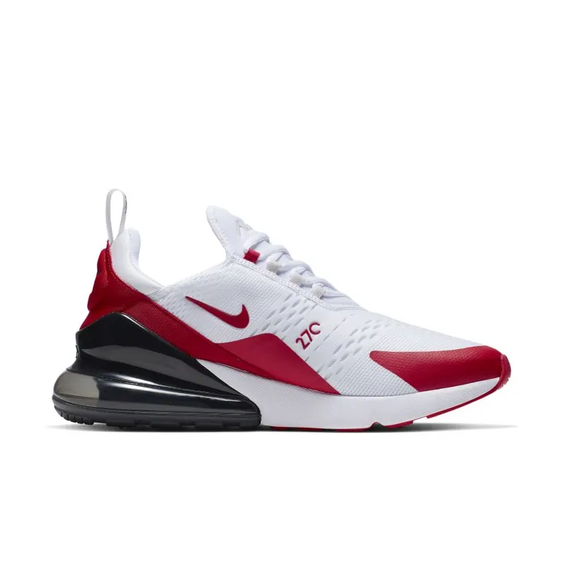 Nike Air Max 270 White Anthracite University Red White/Anthracite-Cool Grey-University Red (CJ0550-100)