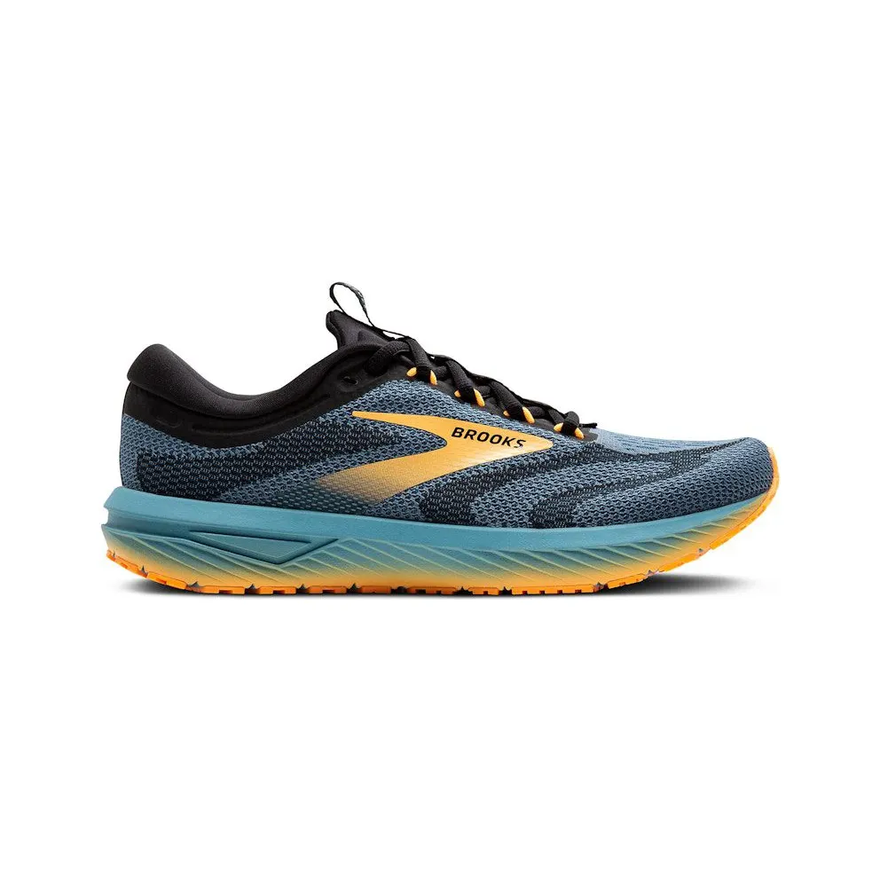Brooks Revel 7 Storm Blue Black Orange Pop (110435-1D-484)