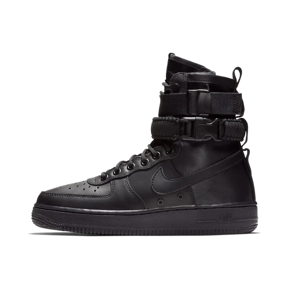 Nike Air Force 1 Triple Black Leather (857872-005)