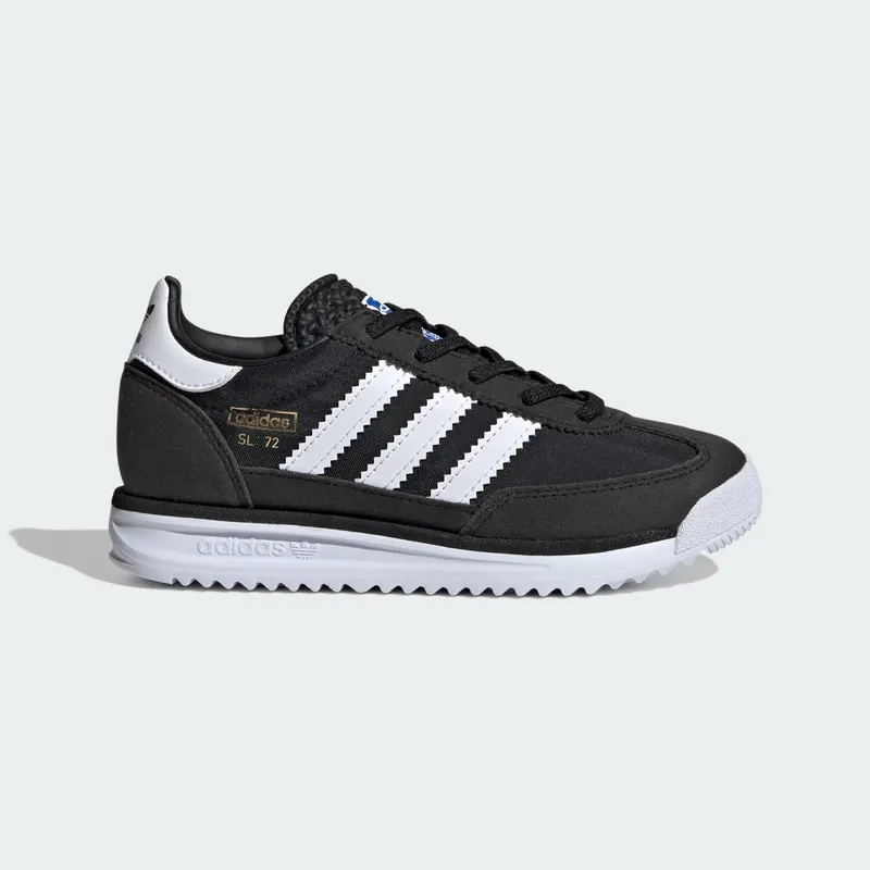 Adidas SL 72 RS Elastic Laces Kids Core Black / Cloud White / Blue (IH2982)
