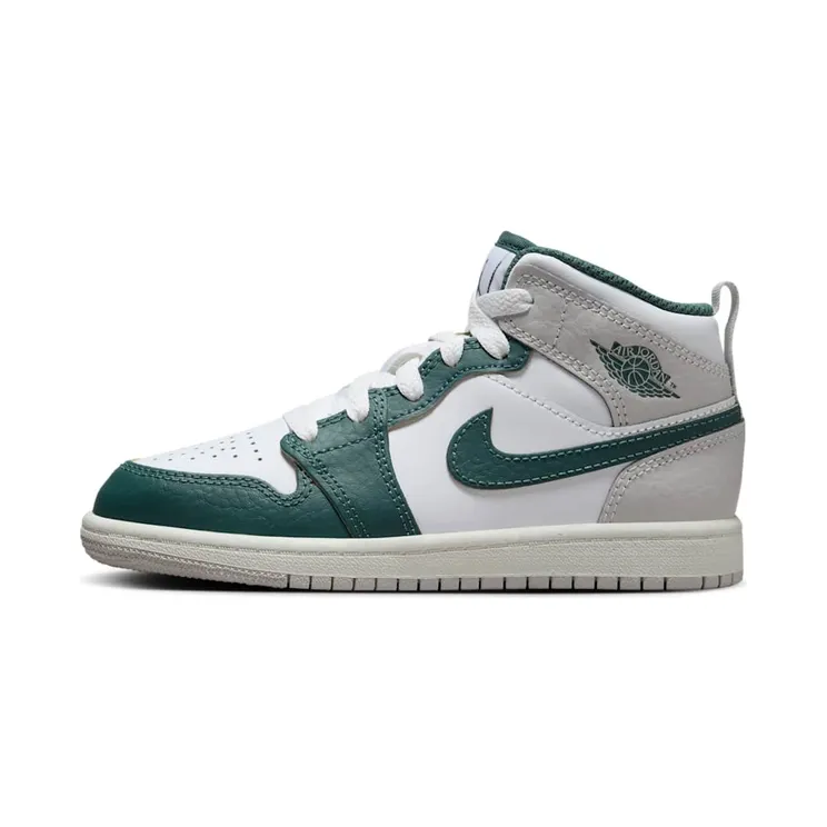 Jordan 1 Mid PS Oxidized “White / Sail / Neutral Grey / Oxidised Green” (FQ8087-103)