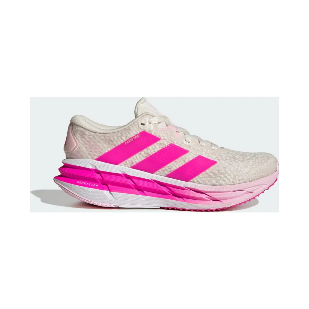 Adidas ADISTAR 4 RUNNING Shoes Chalk White / Shock Pink / Clear Pink (JP6582)