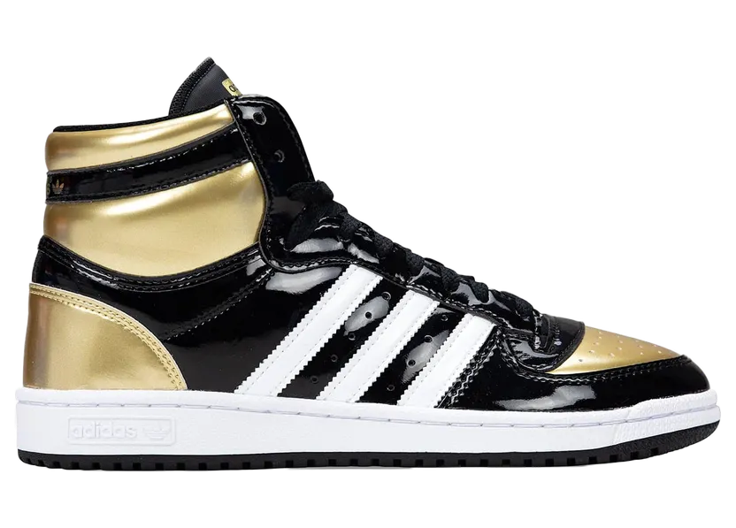 adidas Top Ten Black Gold Patent (FX7873)