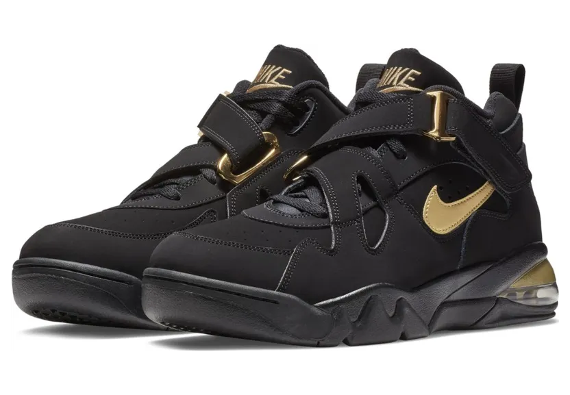 Nike Air Force Max CB Black Metallic Gold