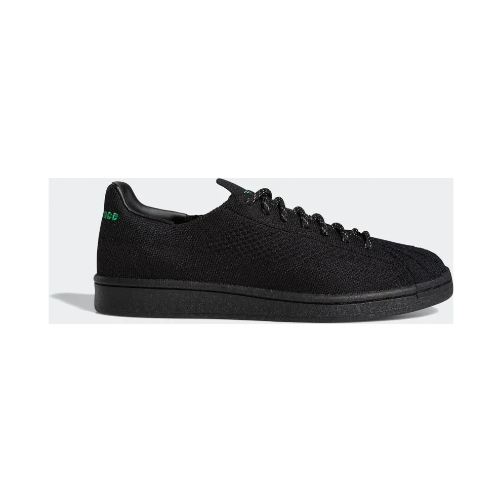 adidas Pharrell Williams Primeknit Superstar Core Black / Core Black / Vivid Green (GX0195)