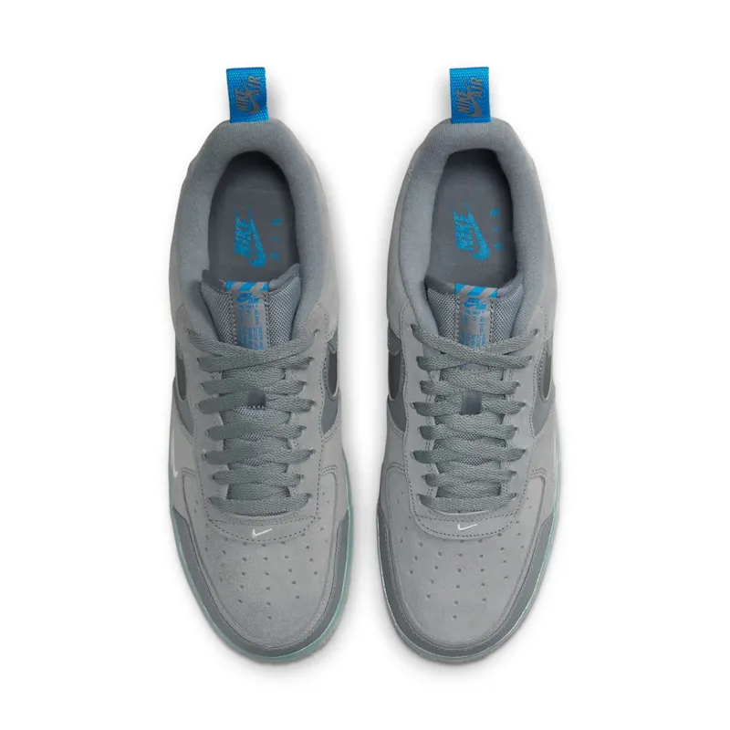 Nike Air Force 1 Low Cut Out Swoosh Grey (DO6709-002)